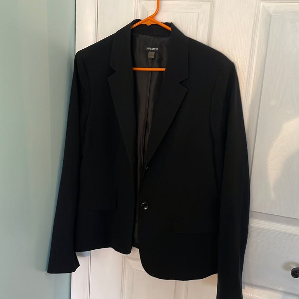Nine West Black work blazer